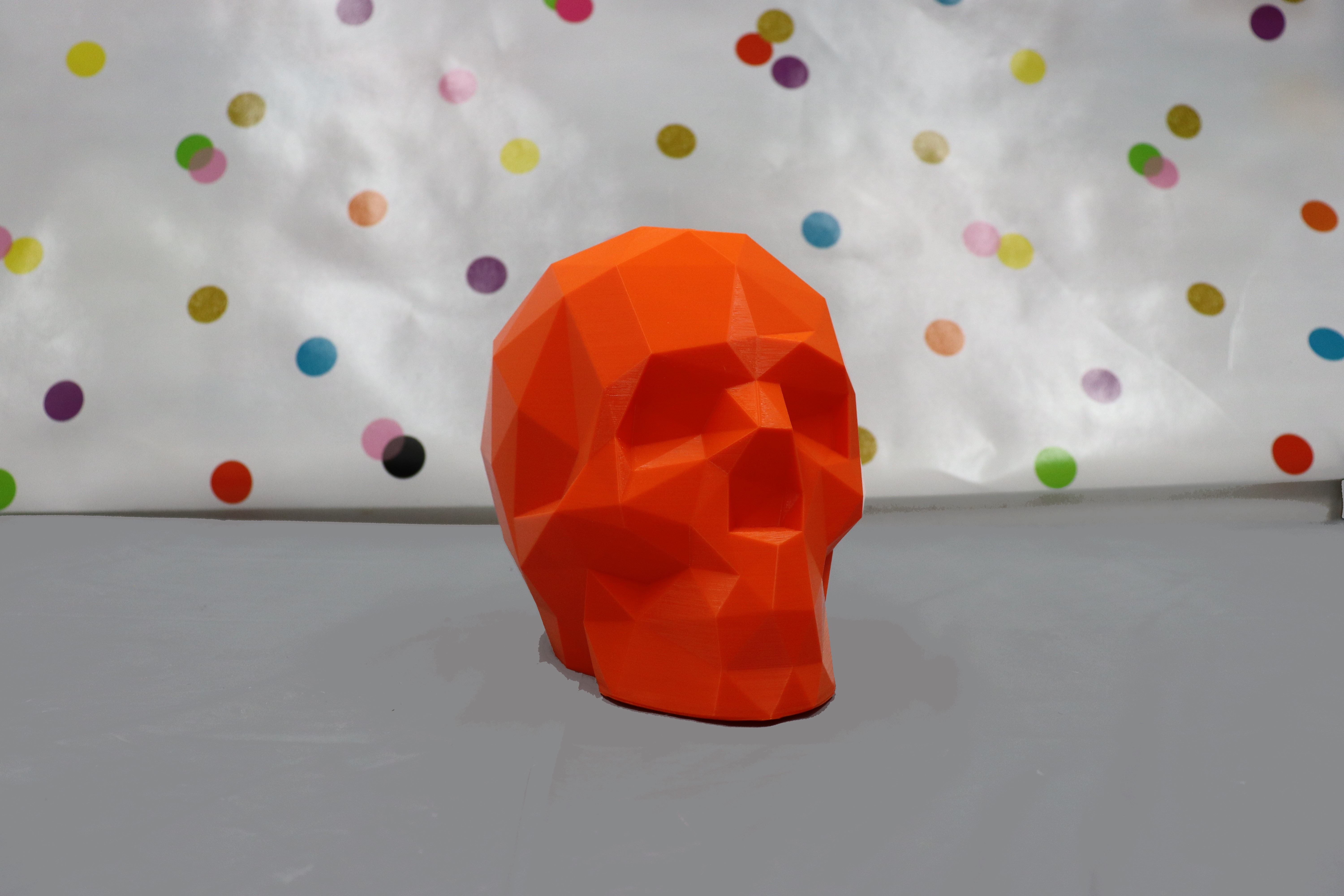 LOW-POLY SKULL